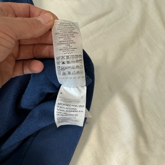 G-Star RAW Originals Women's Long Sleeve Button V-Neck Pullover Hoodie Blue M - Picture 8 of 16